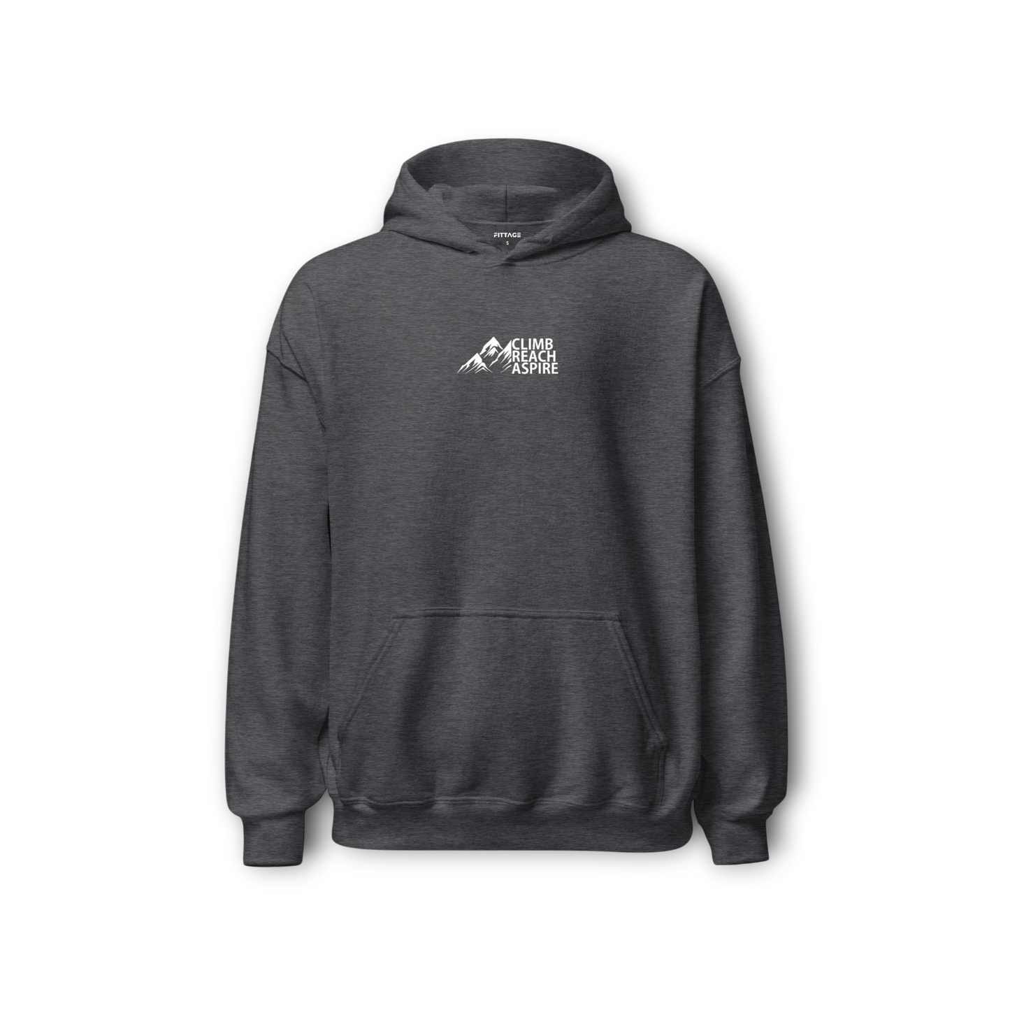 ASPIRE HIGHER UNISEX CHARCOAL GRAY HOODIE