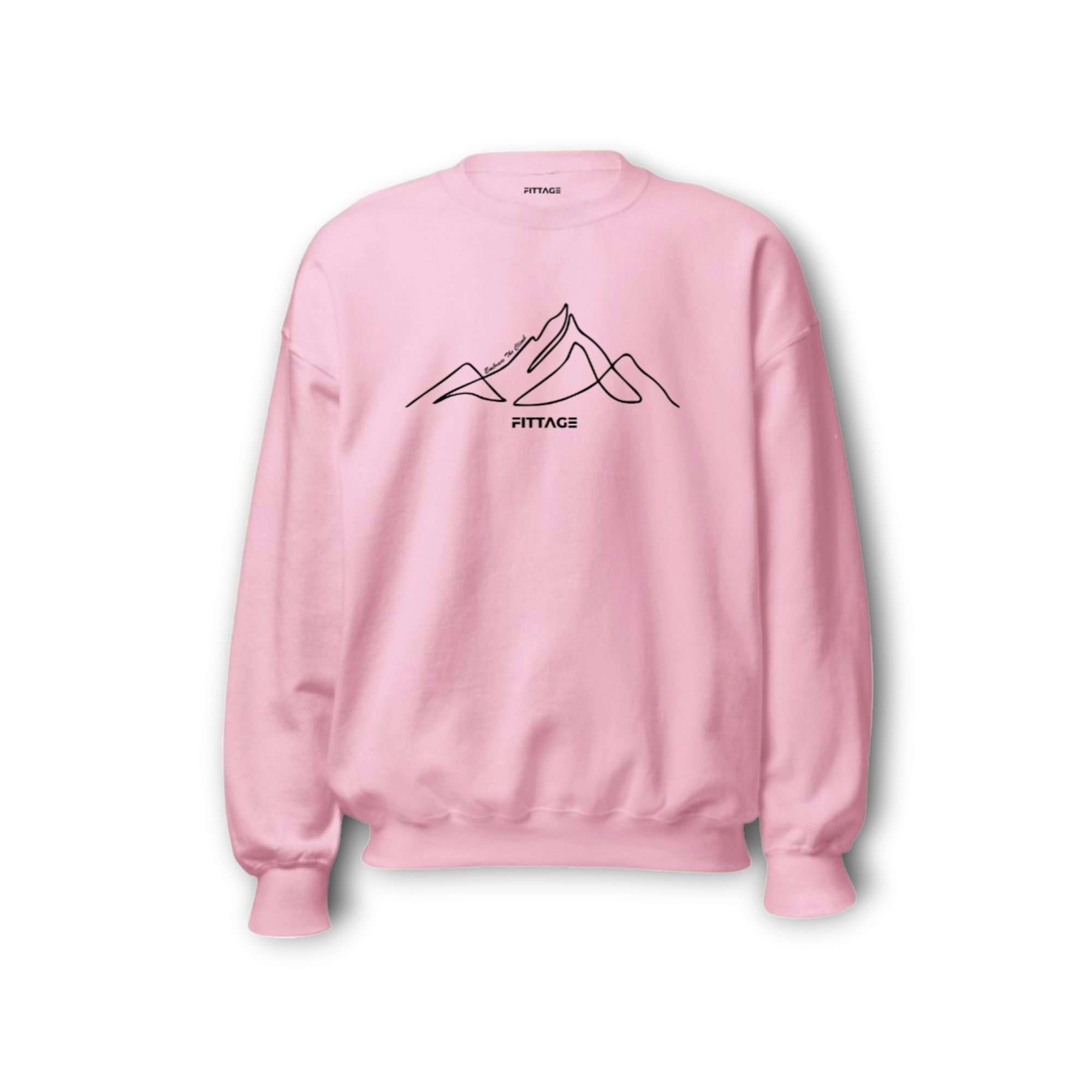 ASPIRE UNISEX PINK SWEATSHIRT