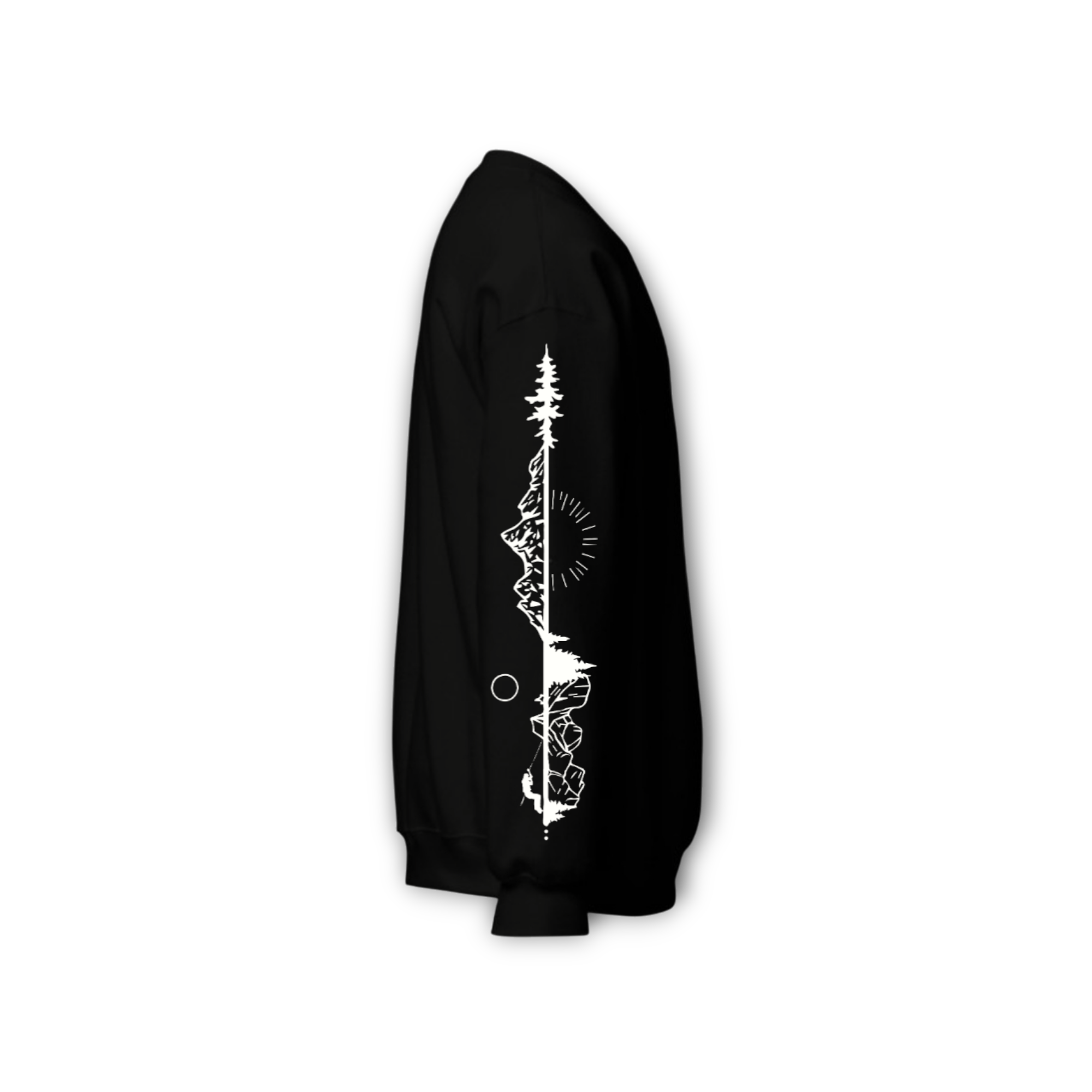 ASPIRE UNISEX BlACK SWEATSHIRT
