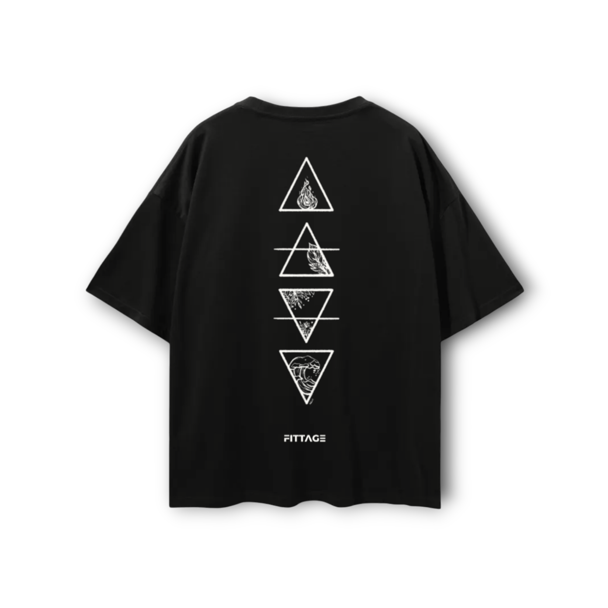 ESSENTIAL GRAPIC TEE - BLACK