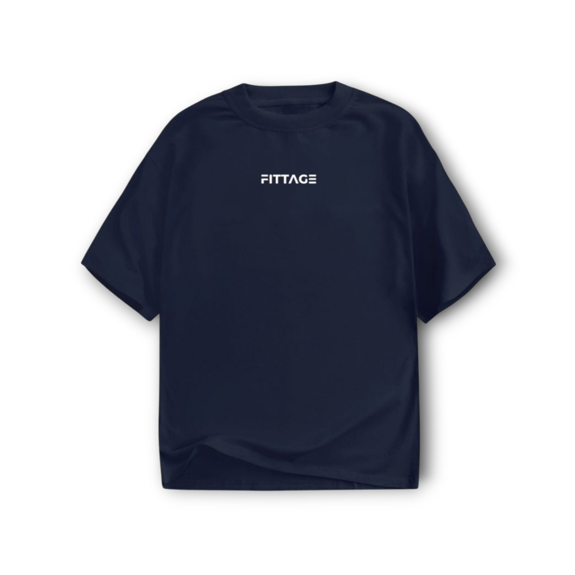 FITTAGE ESSENTIAL NAVY BLUE TEE