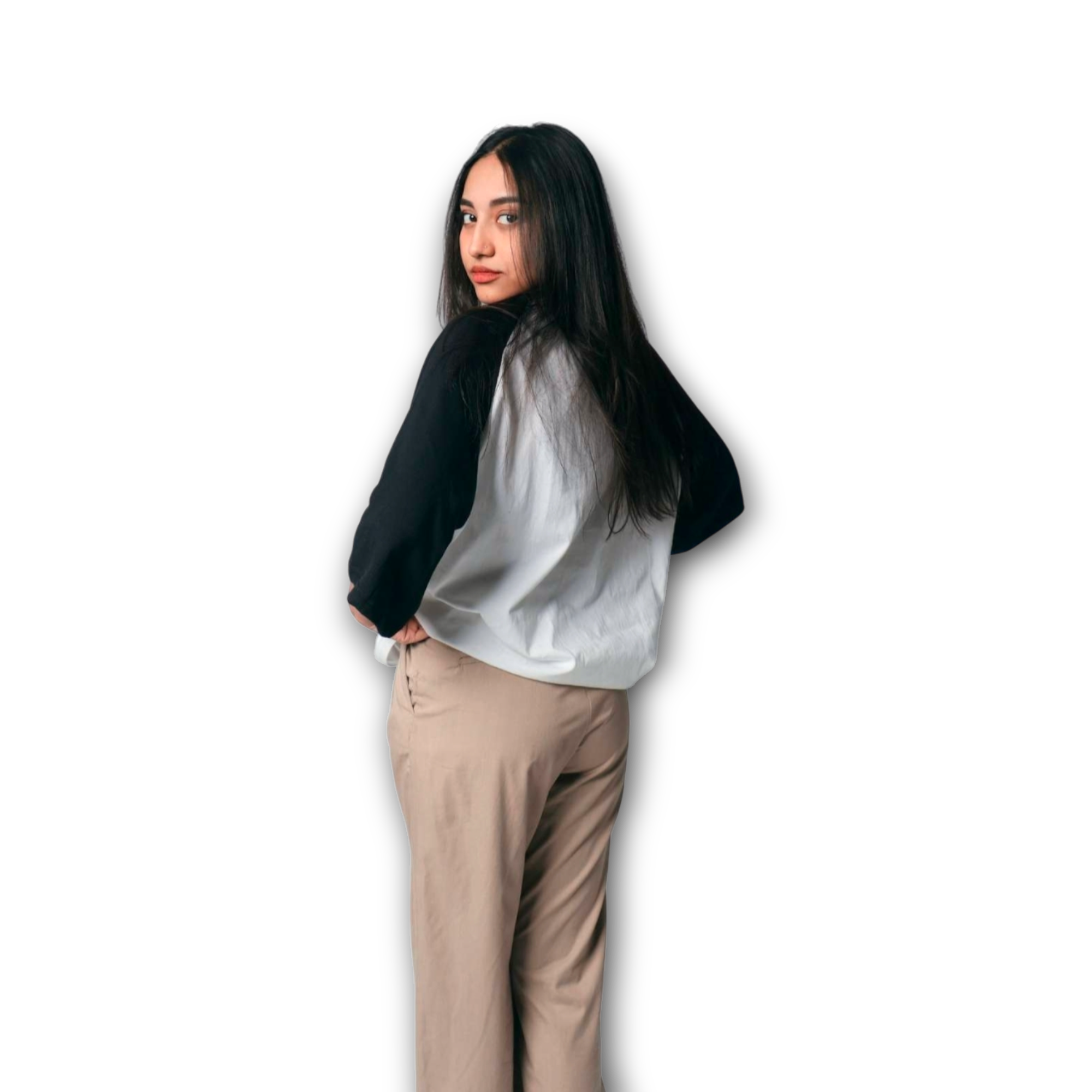 RAGLAN SLEEVES OVERSIZED TEE