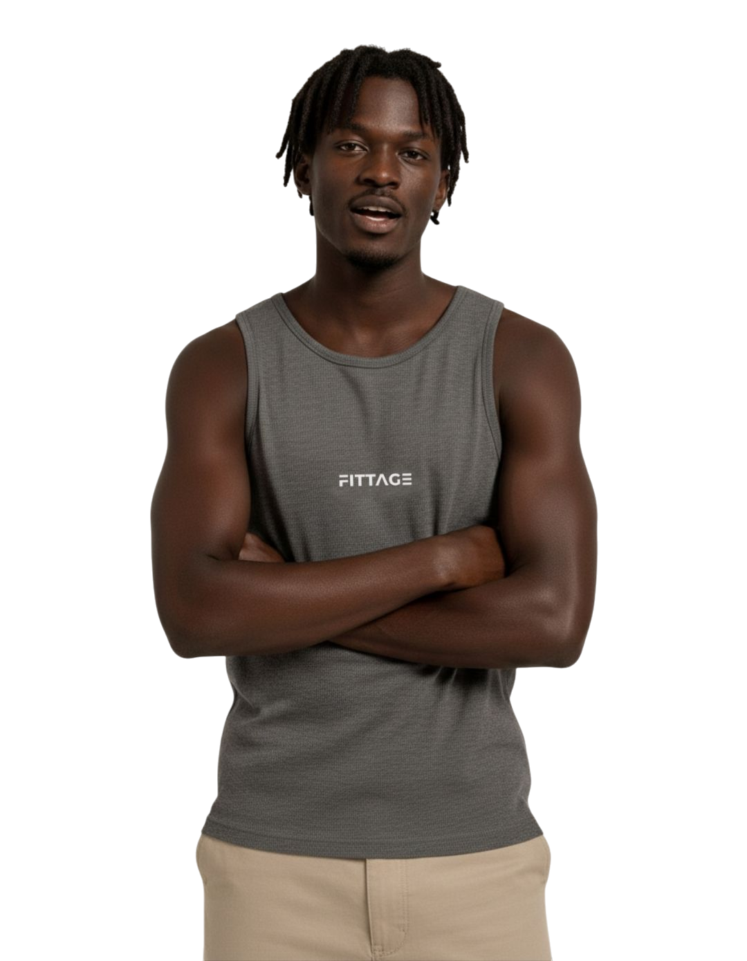 Gray Origin Tank Top