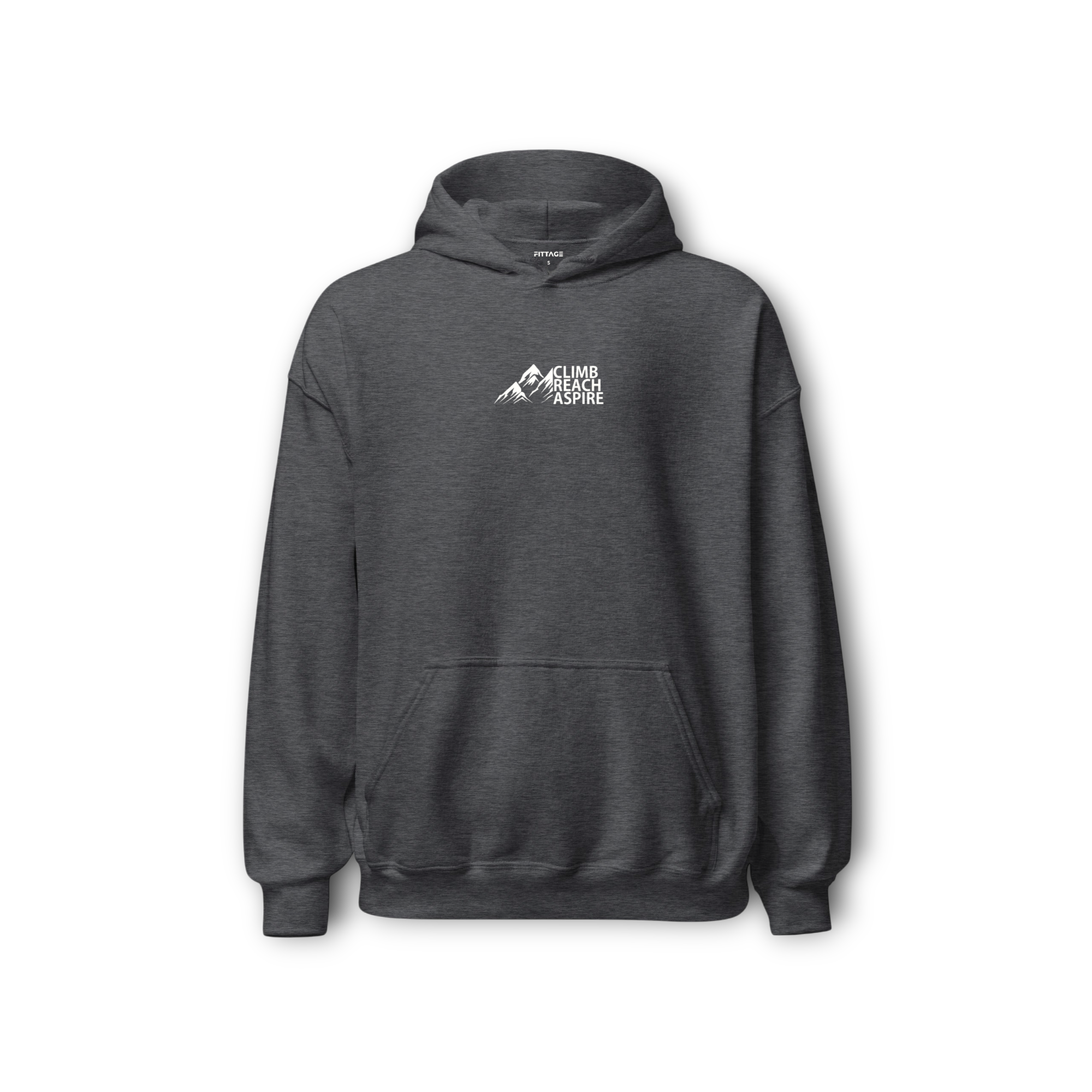 ASPIRE HIGHER UNISEX CHARCOAL GRAY HOODIE