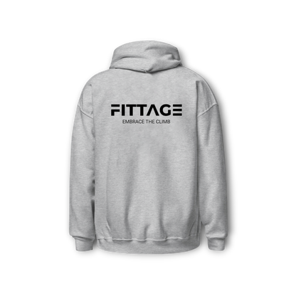 ASPIRE HIGHER UNISEX HEATHER GRAY HOODIE