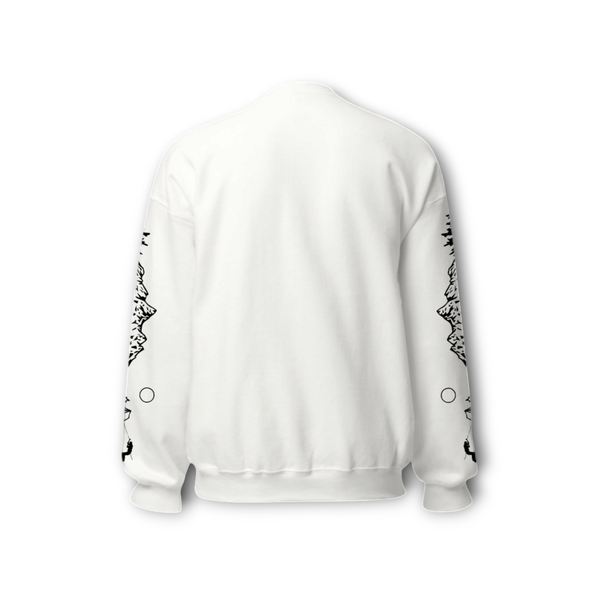 ASPIRE UNISEX WHITE SWEATSHIRT