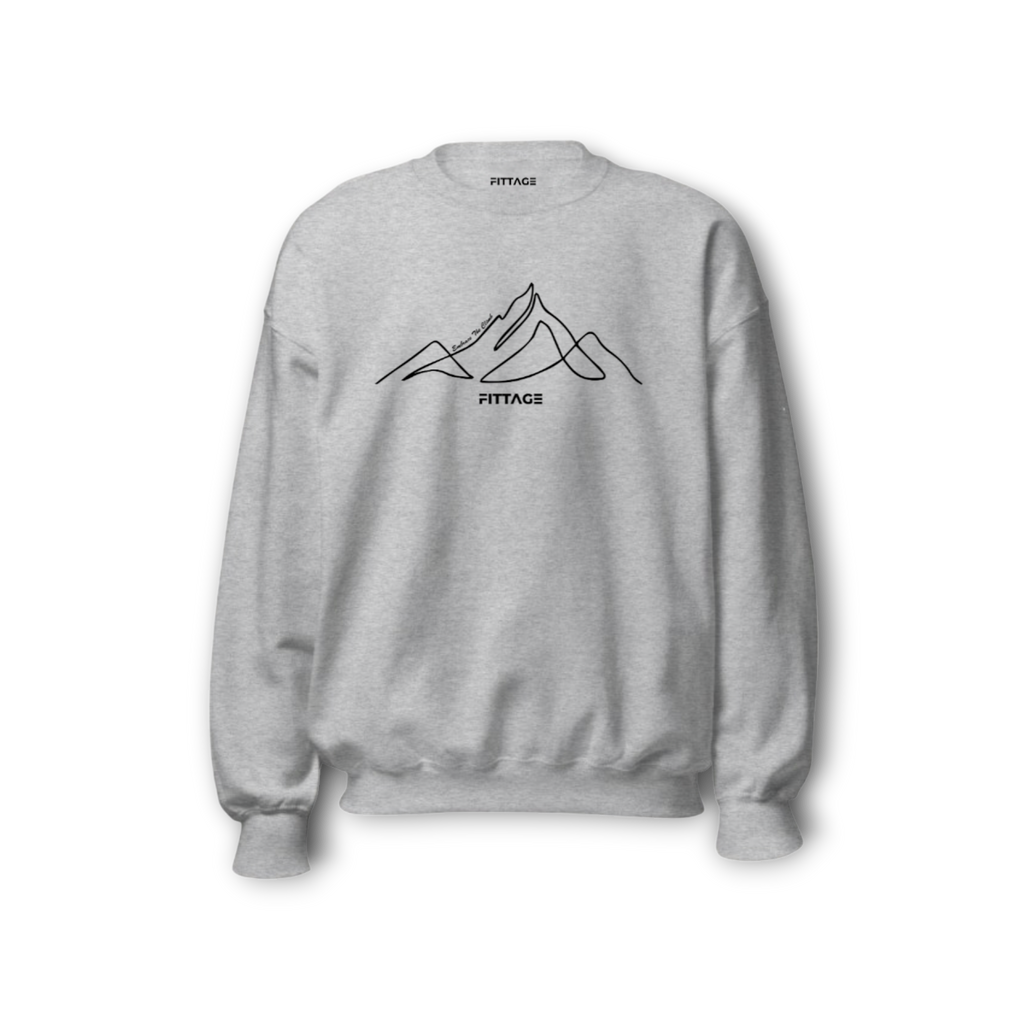 ASPIRE UNISEX HEATHER GRAY SWEATSHIRT