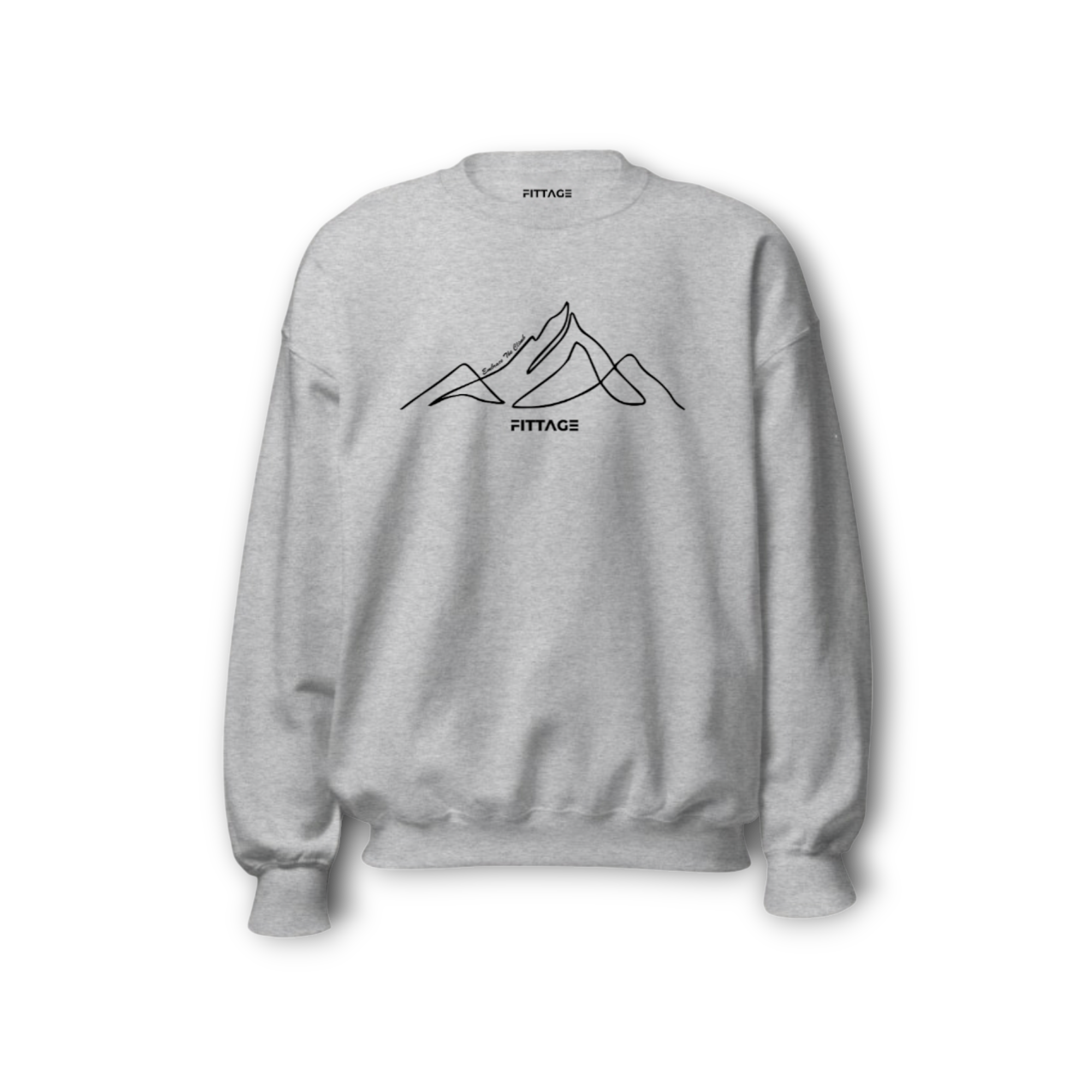 ASPIRE UNISEX HEATHER GRAY SWEATSHIRT
