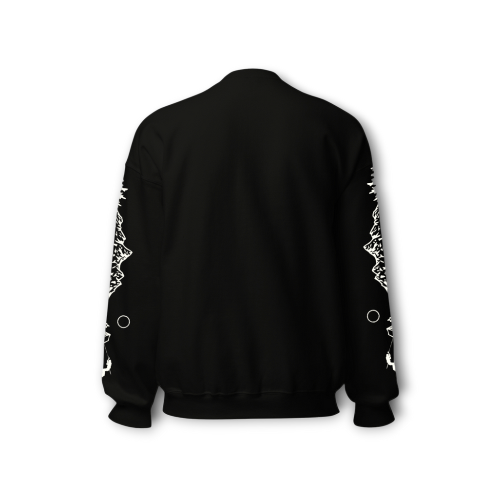ASPIRE UNISEX BlACK SWEATSHIRT
