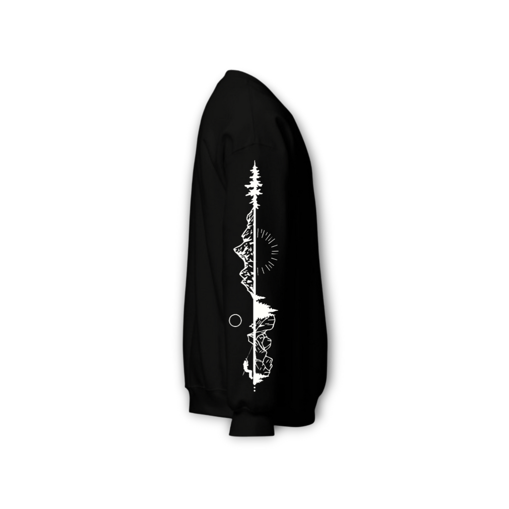 ASPIRE UNISEX BlACK SWEATSHIRT