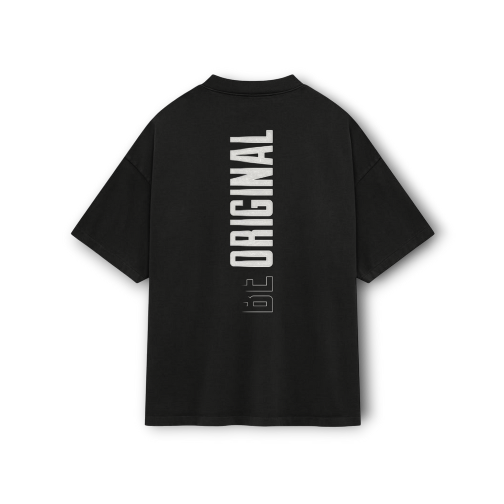 BE ORIGINAL GRAPHIC TEE - BLACK