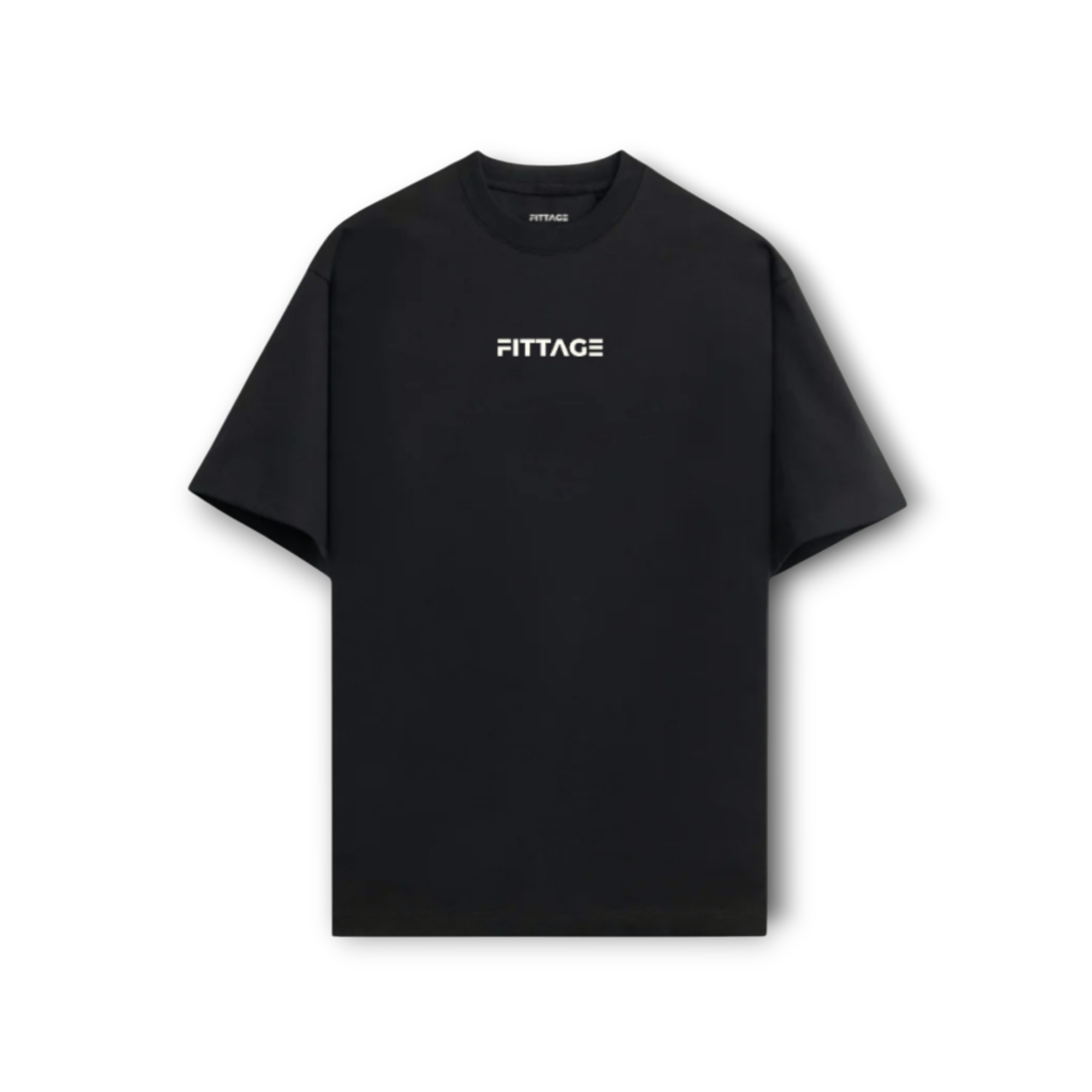 UNISEX RELAX FIT GRAPHIC TEE - BLACK