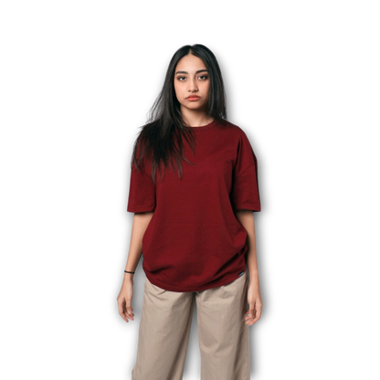 DROP SHOULDER GRAPHIC TEE
