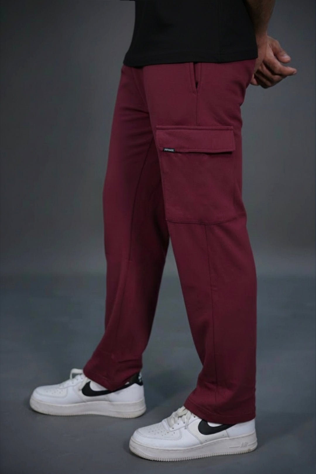 Unisex Classic Cargo - Maroon - Fittage