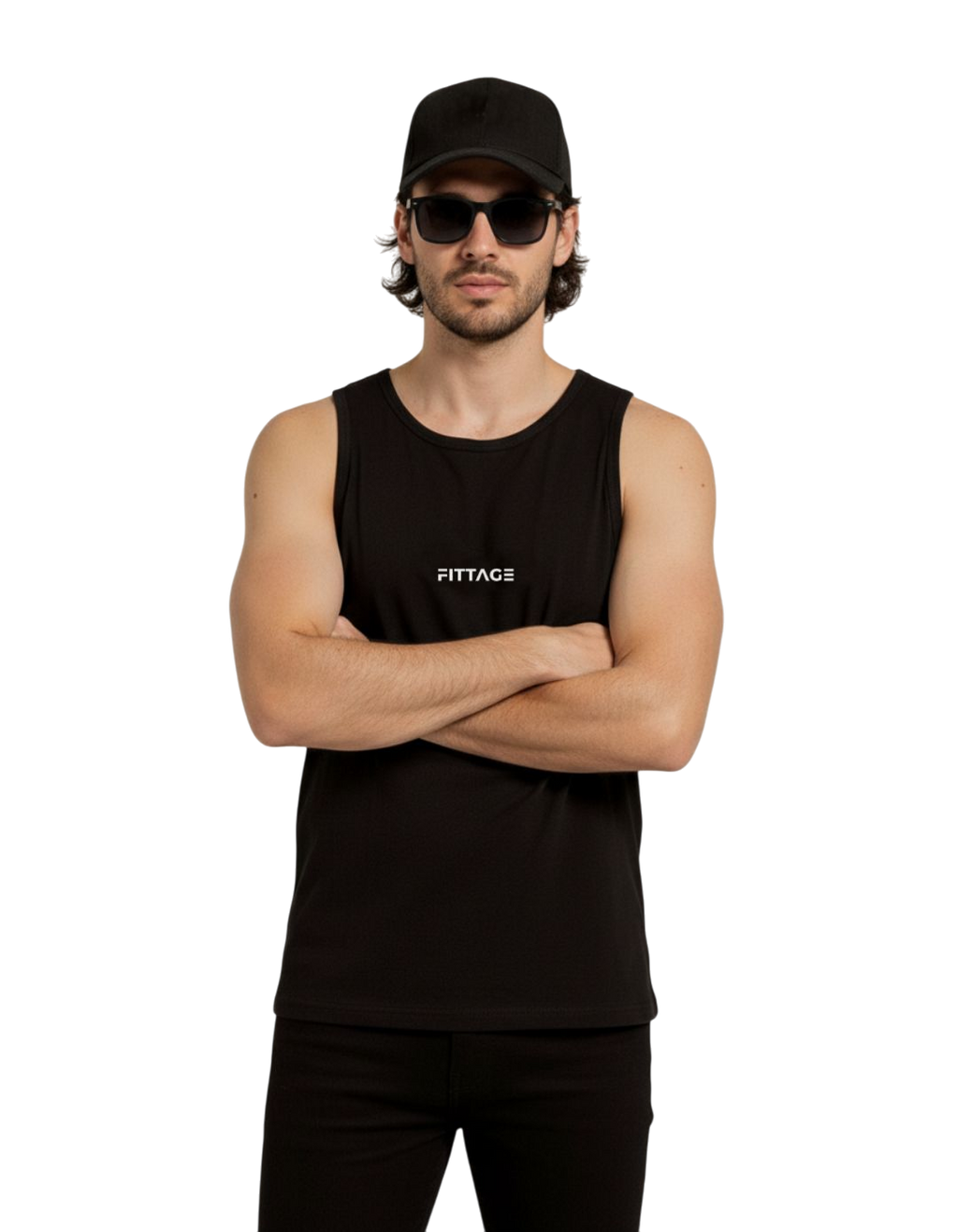 Black Origin Tank Top