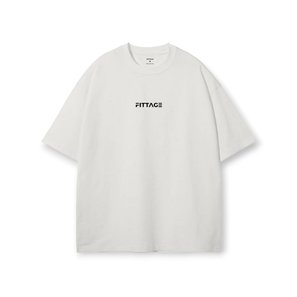 Origin Drop Shoulder Tee - White