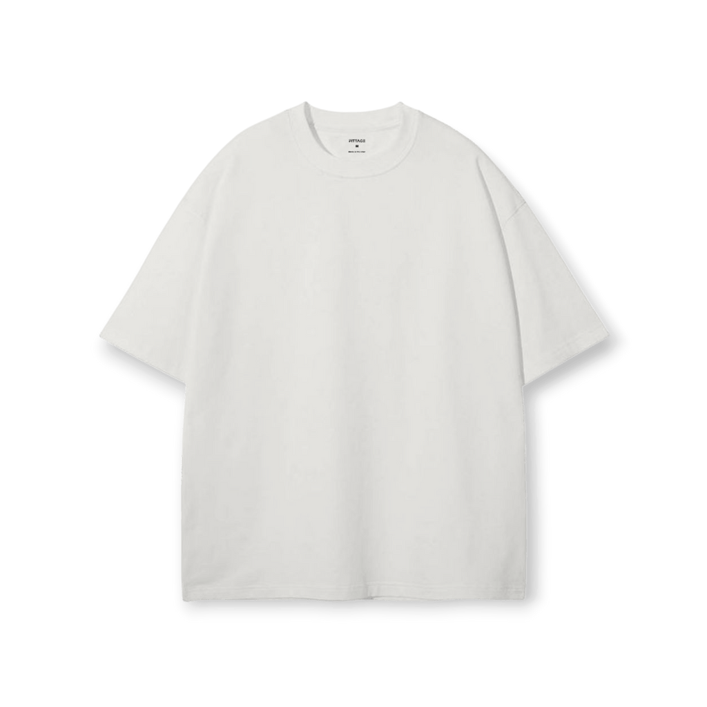 Origin Drop Shoulder White Tee - Fittage