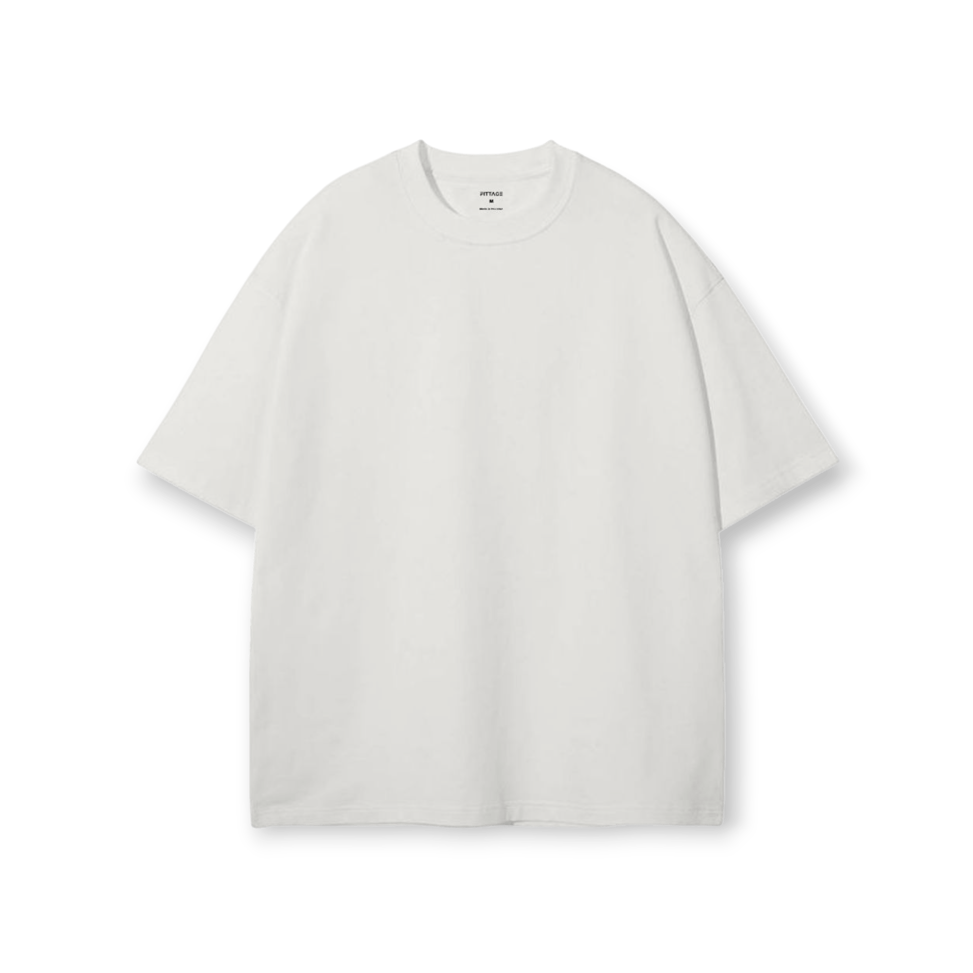 Origin Drop Shoulder White Tee - Fittage