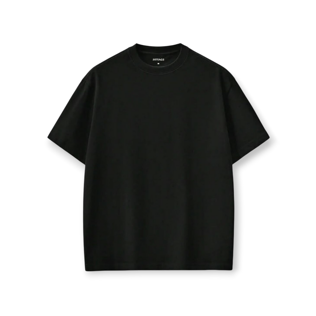 Origin Drop Shoulder Tee - Black