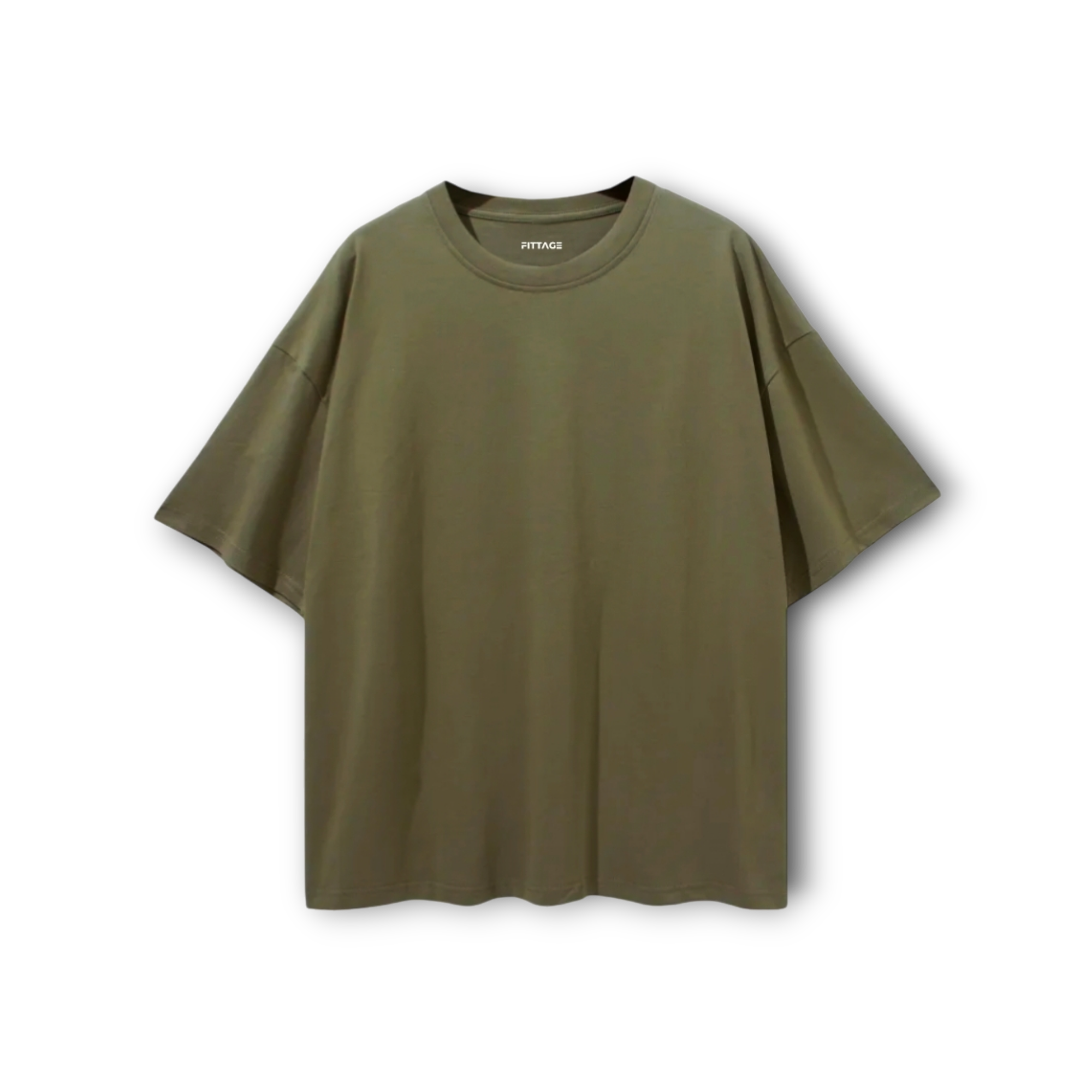 ESSENTIAL GRAPIC TEE- OLIVE